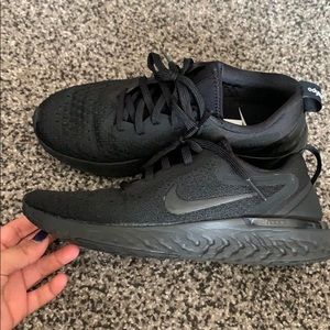 Like New All Black Sneakers